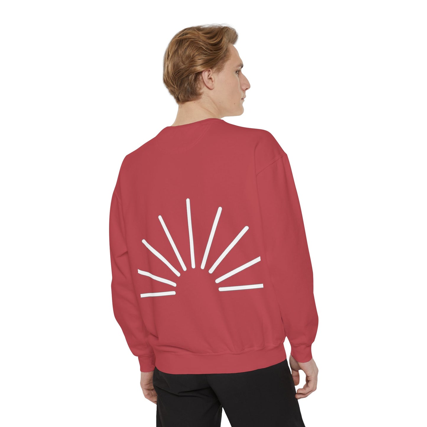 CLARITY CO Garment-Dyed Crewneck- Vintage Edition