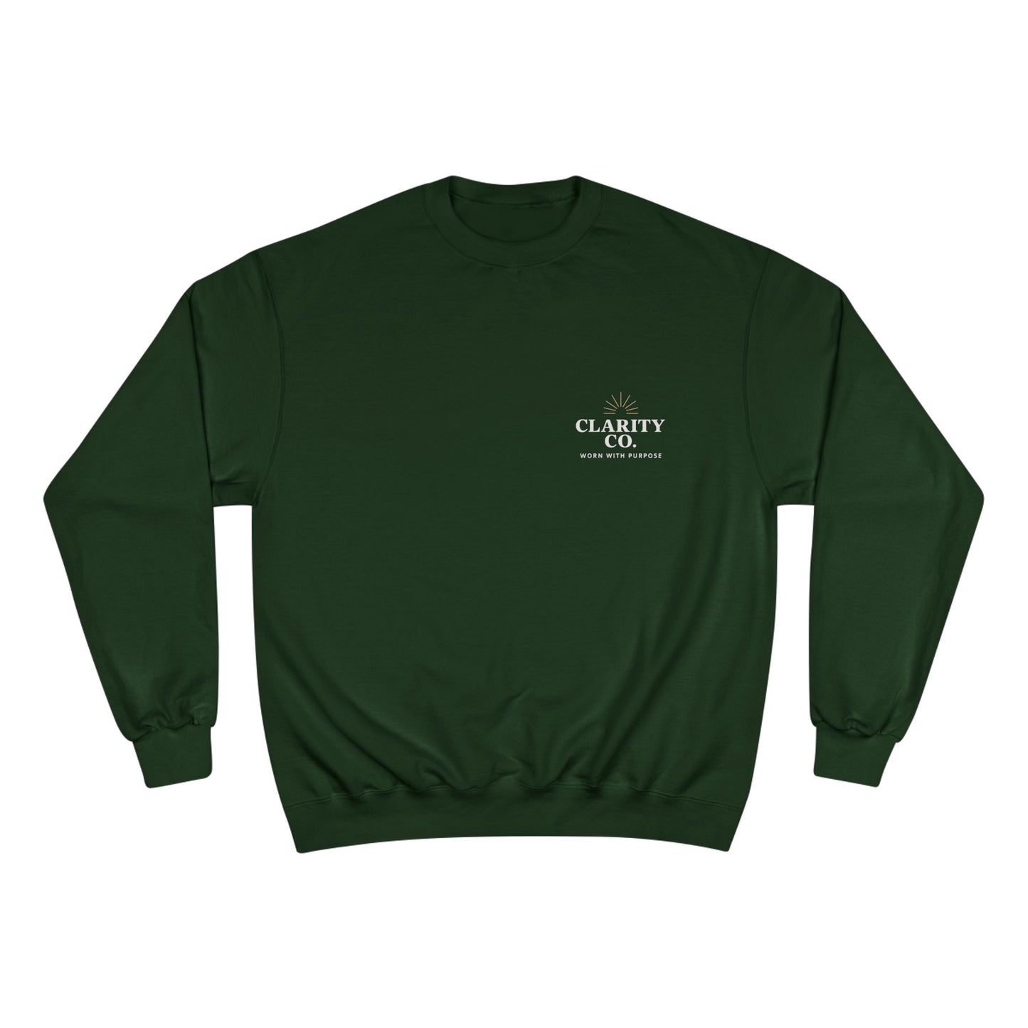 CLARITY CO Champion Crewneck-Performance Edition