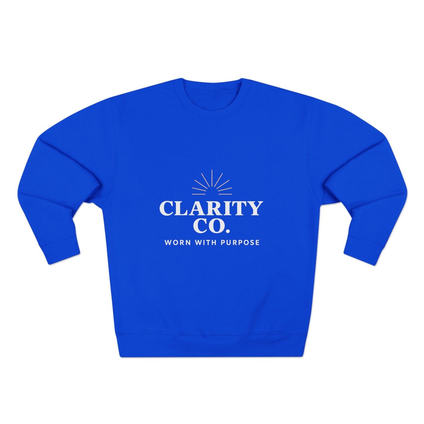 CLARITY CO Classic Crewneck- Core Edition