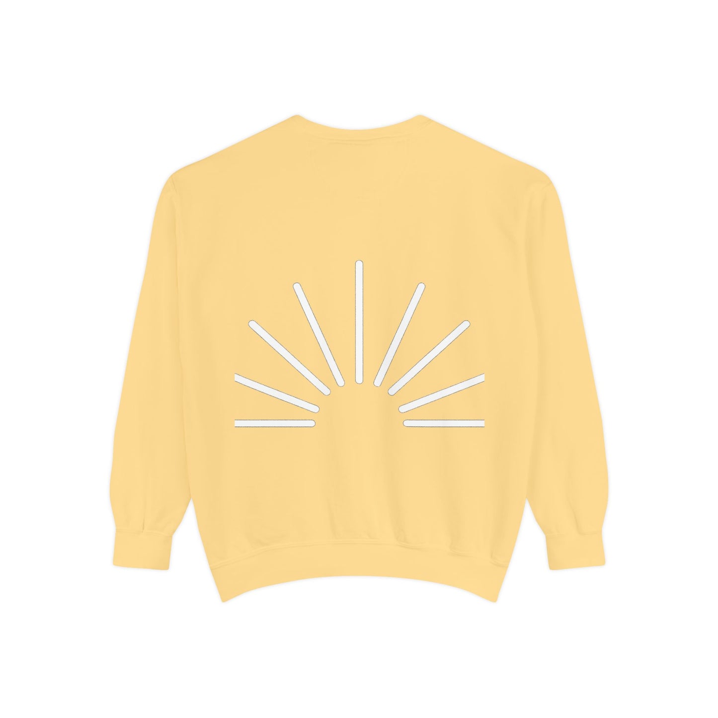 CLARITY CO Garment-Dyed Crewneck- Vintage Edition