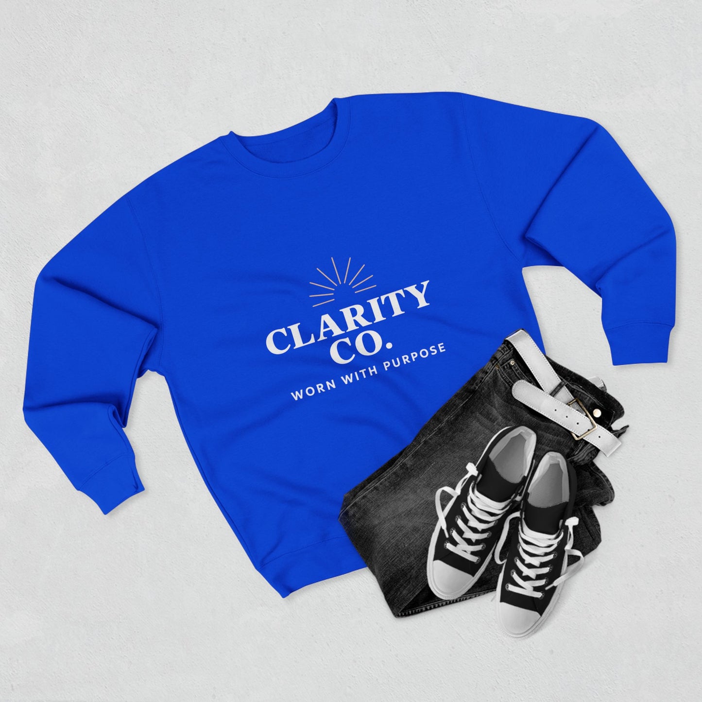 CLARITY CO Classic Crewneck- Core Edition