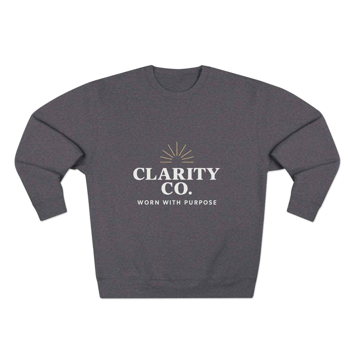 CLARITY CO Classic Crewneck- Core Edition