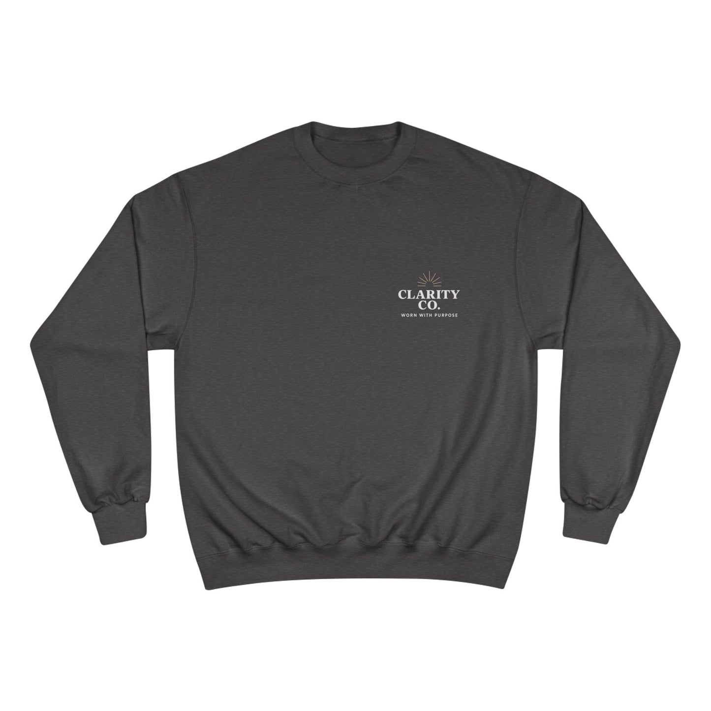 CLARITY CO Champion Crewneck-Performance Edition