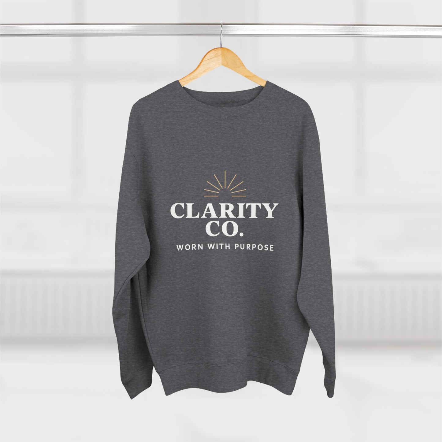 CLARITY CO Classic Crewneck- Core Edition