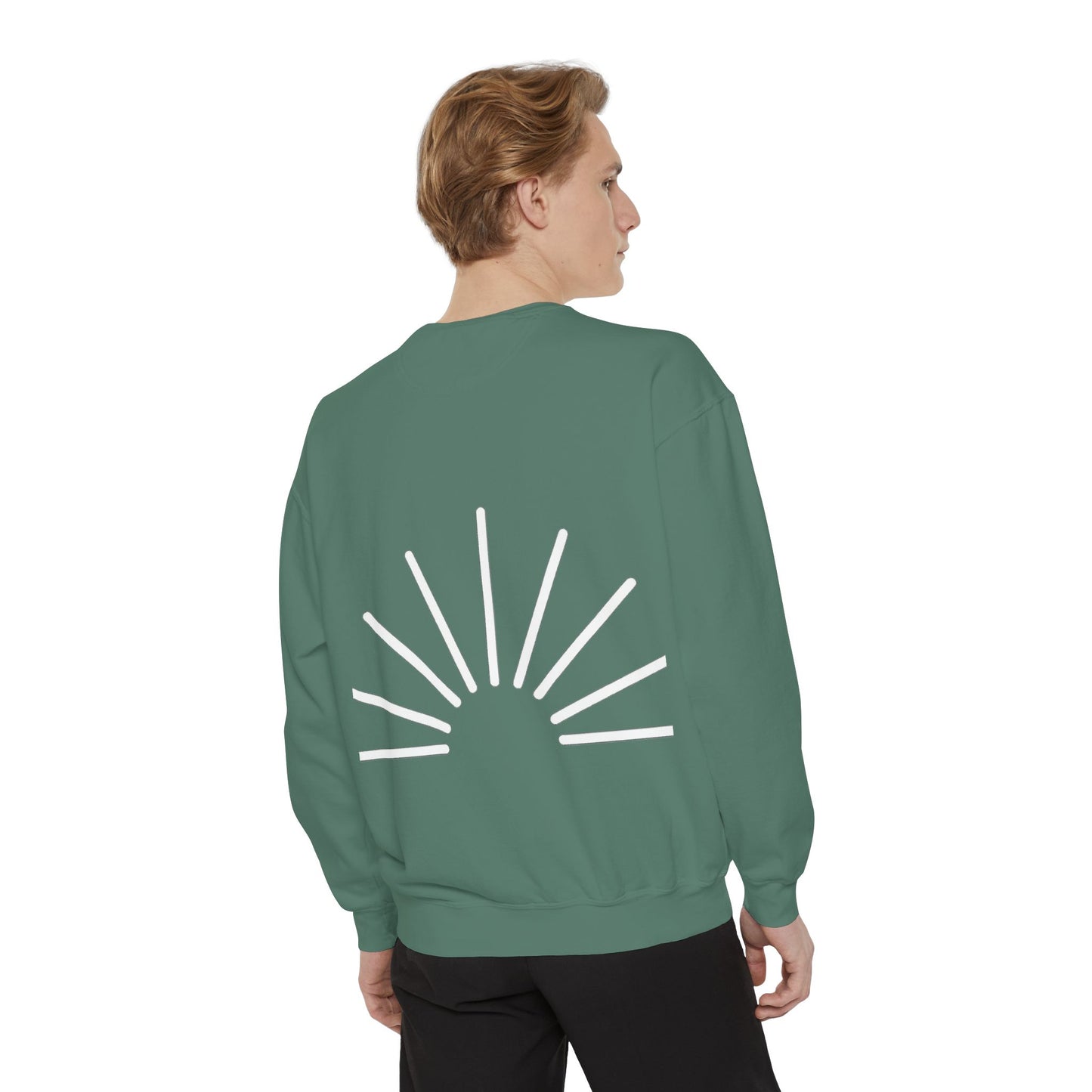 CLARITY CO Garment-Dyed Crewneck- Vintage Edition