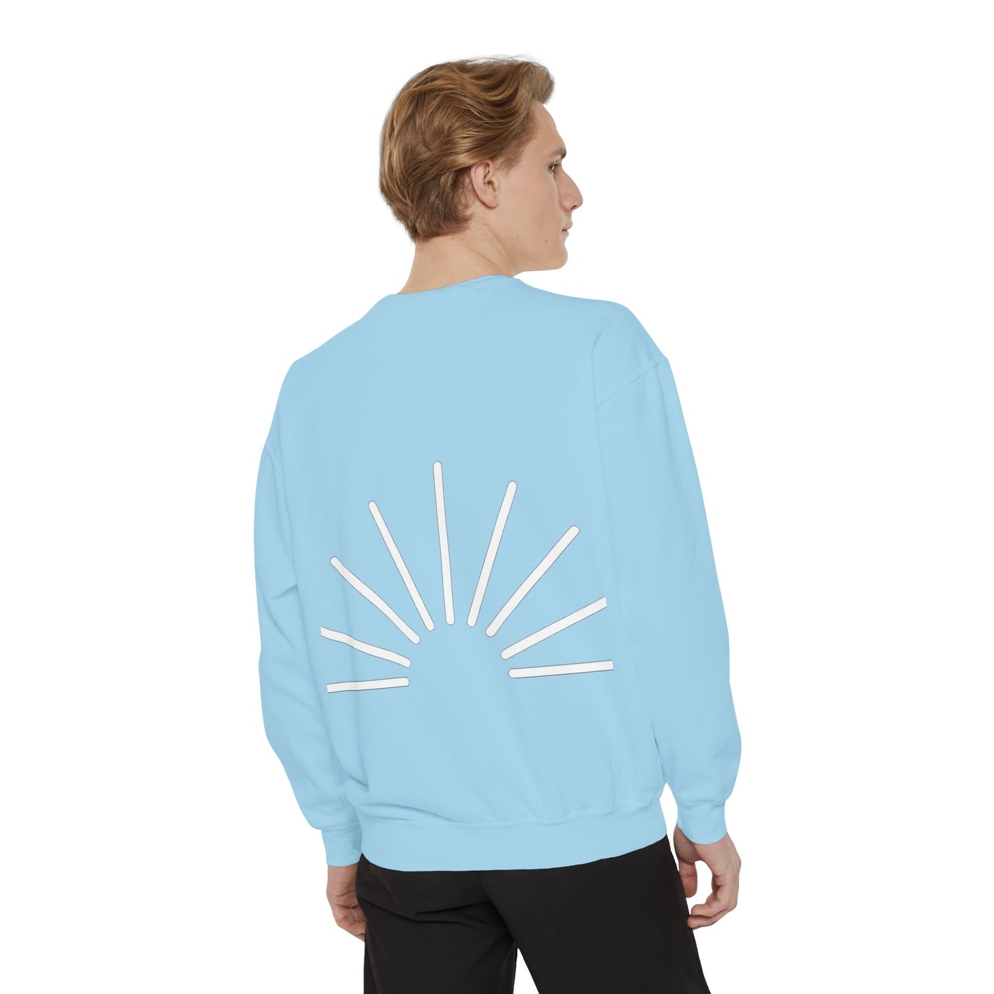 CLARITY CO Garment-Dyed Crewneck- Vintage Edition