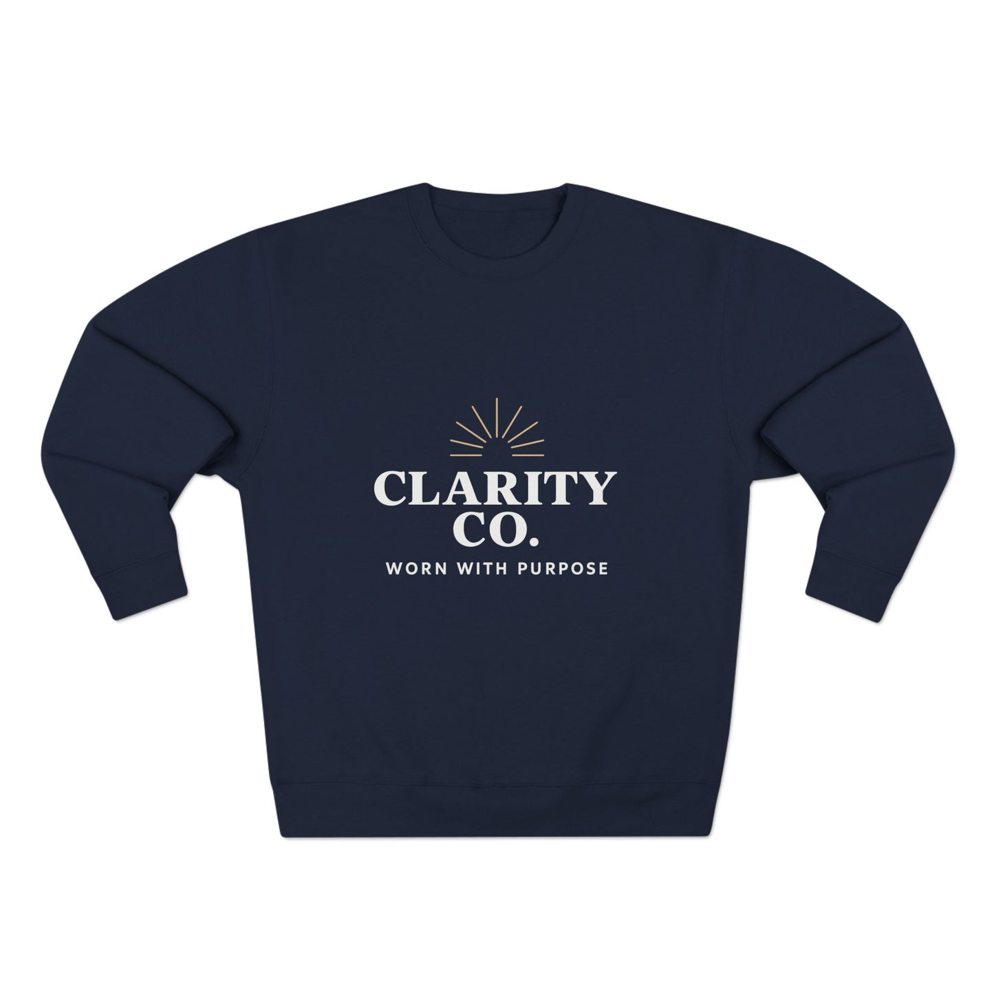 CLARITY CO Classic Crewneck- Core Edition