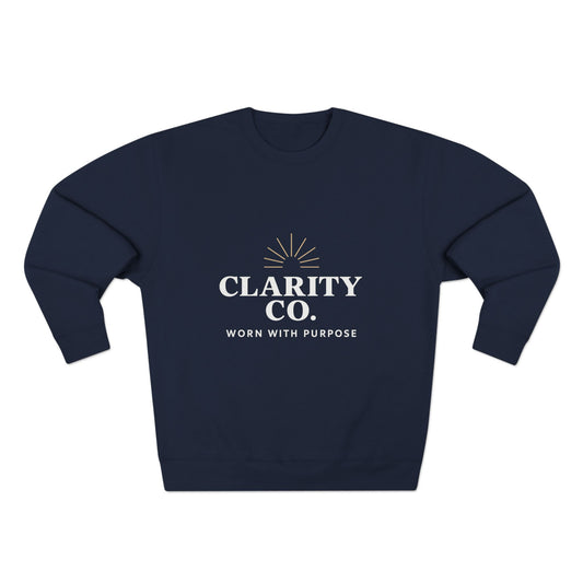 CLARITY CO Classic Crewneck- Core Edition