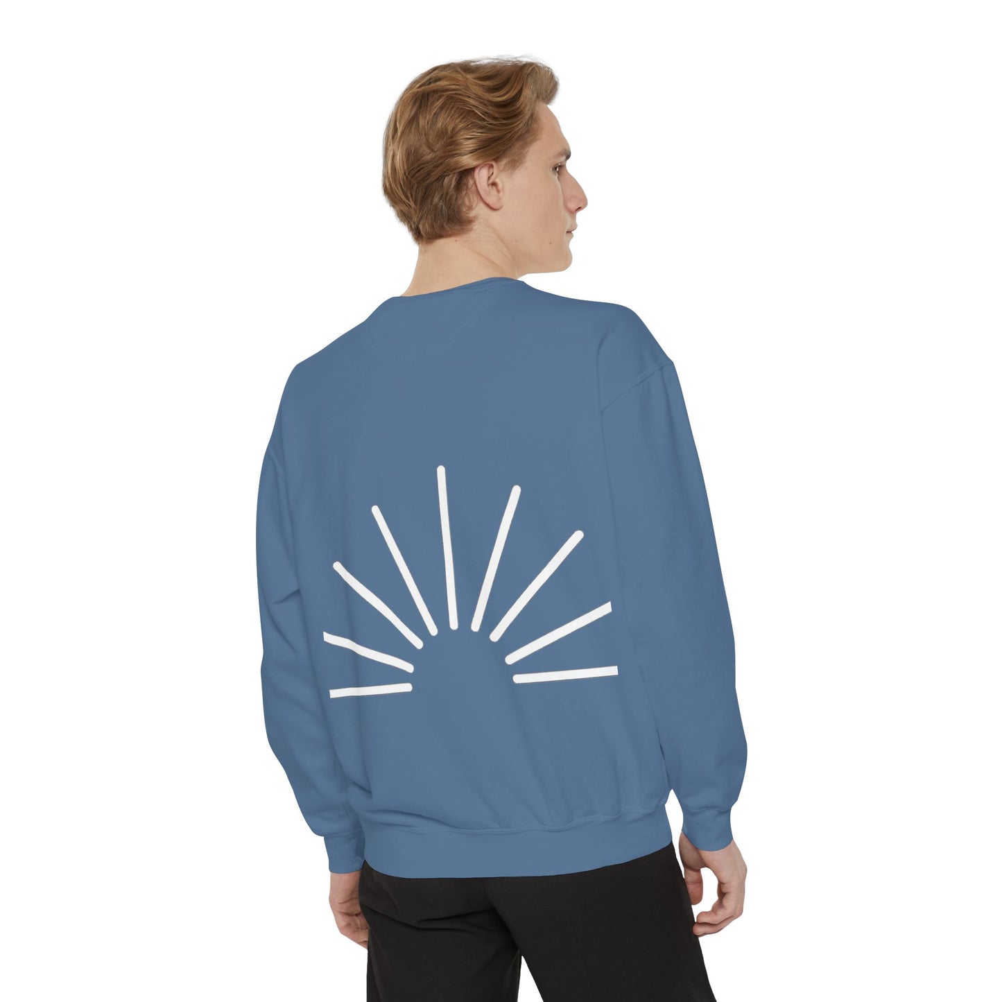 CLARITY CO Garment-Dyed Crewneck- Vintage Edition