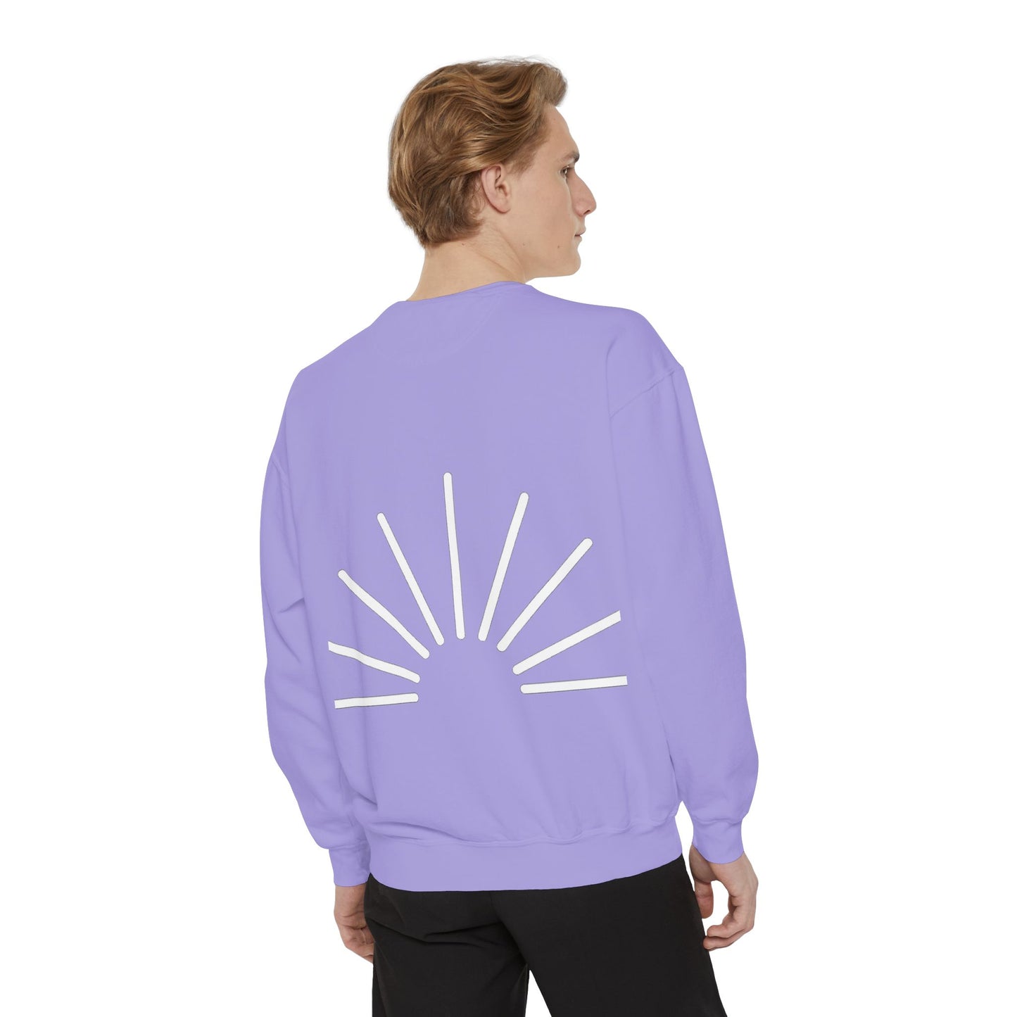CLARITY CO Garment-Dyed Crewneck- Vintage Edition