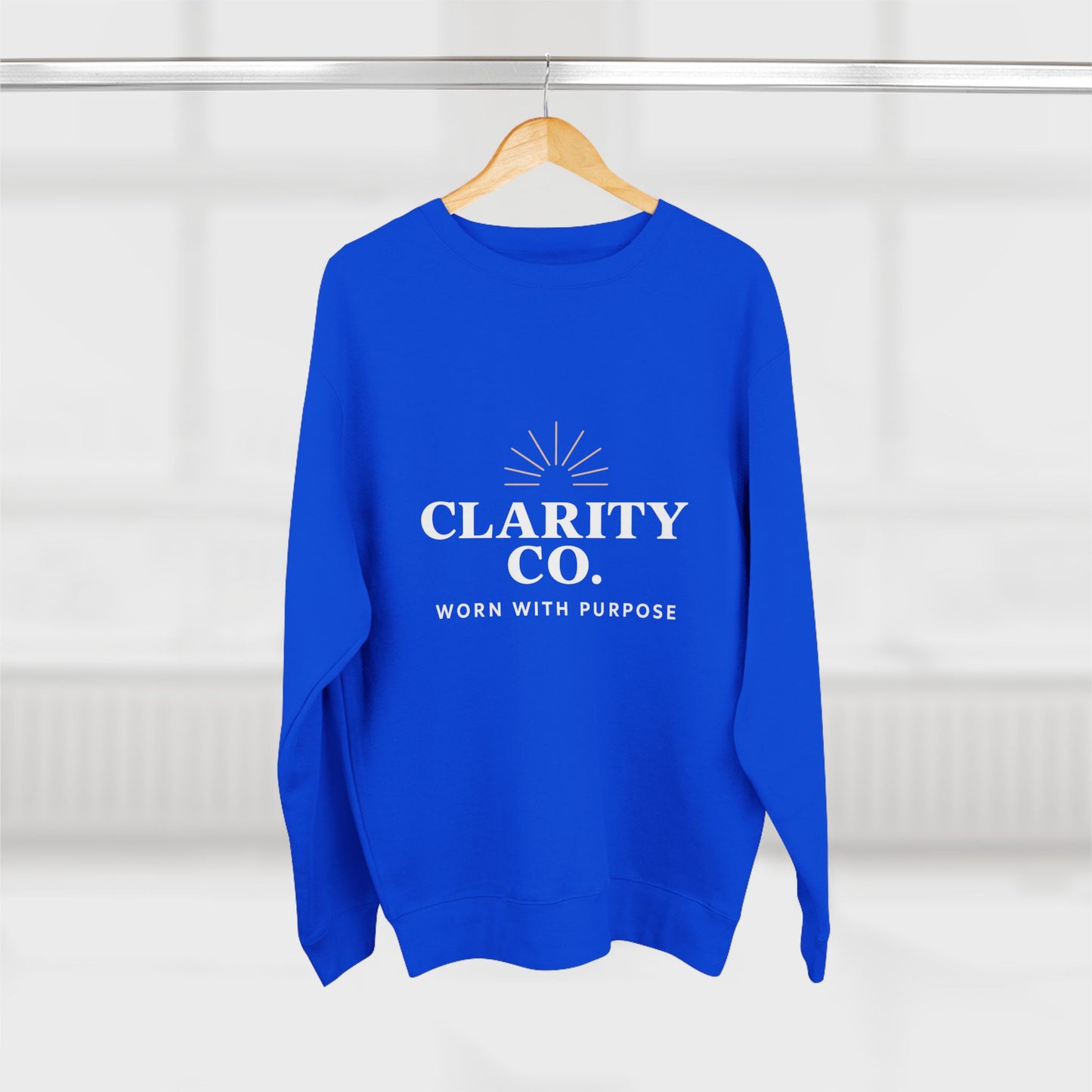 CLARITY CO Classic Crewneck- Core Edition