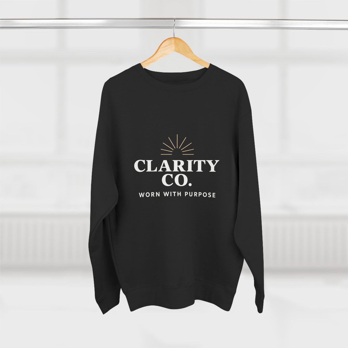 CLARITY CO Classic Crewneck- Core Edition