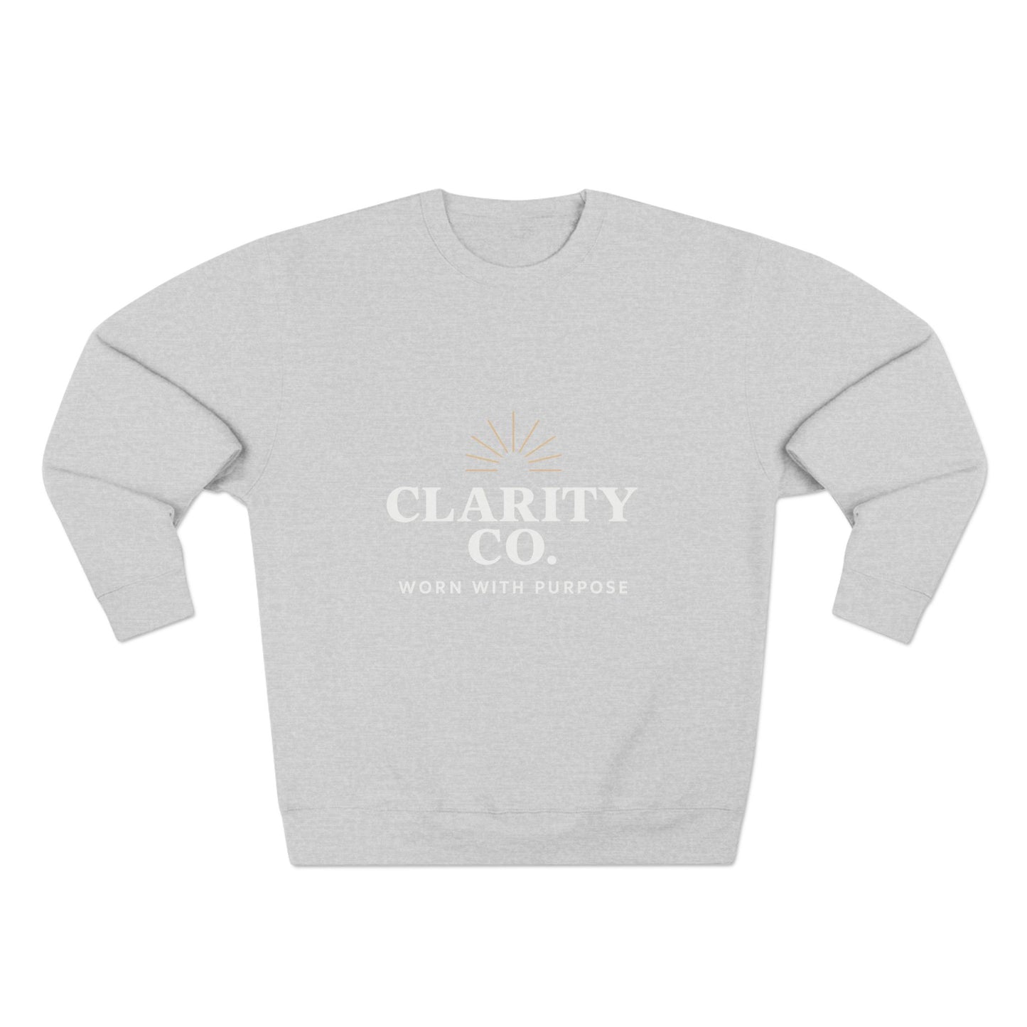 CLARITY CO Classic Crewneck- Core Edition
