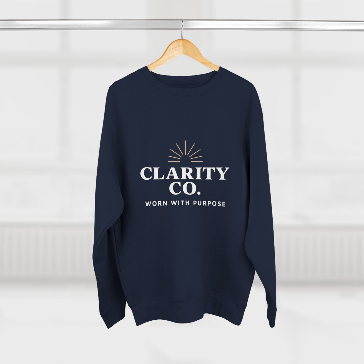 CLARITY CO Classic Crewneck- Core Edition