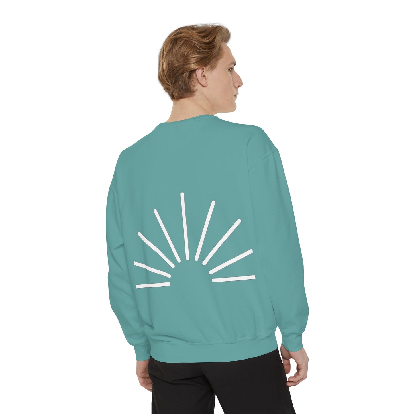 CLARITY CO Garment-Dyed Crewneck- Vintage Edition
