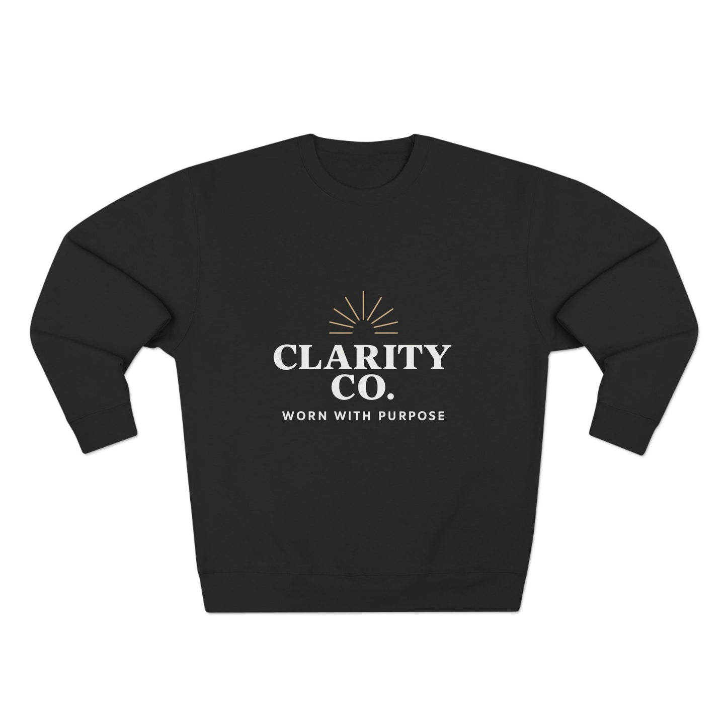 CLARITY CO Classic Crewneck- Core Edition