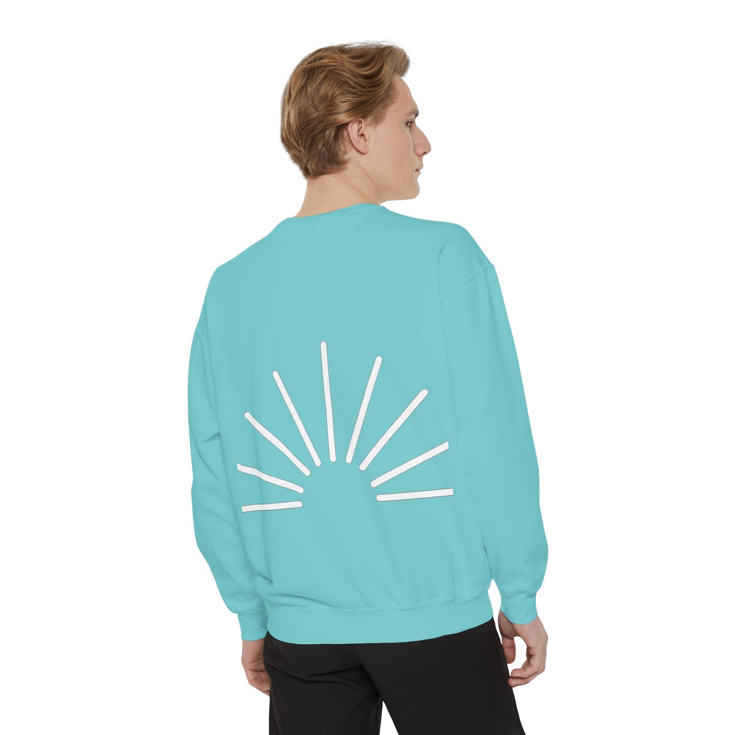 CLARITY CO Garment-Dyed Crewneck- Vintage Edition