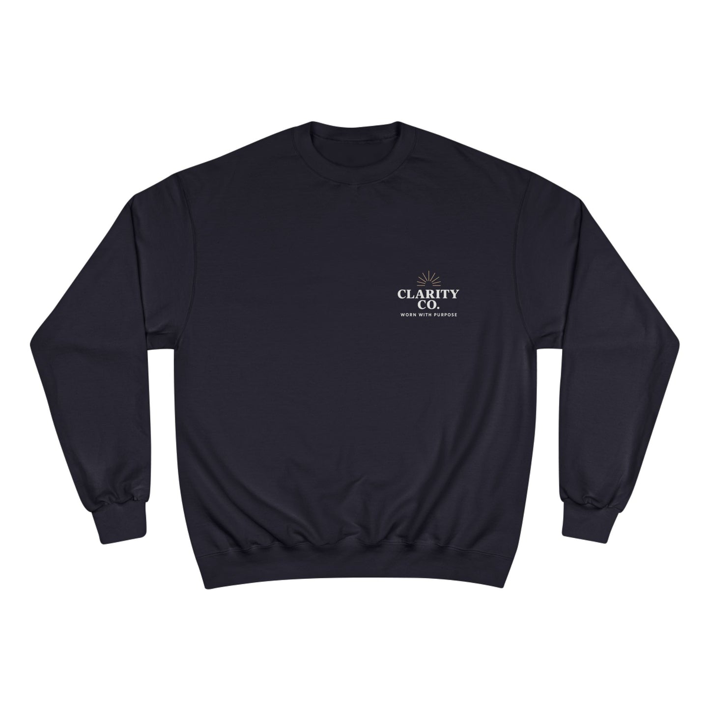 CLARITY CO Champion Crewneck-Performance Edition