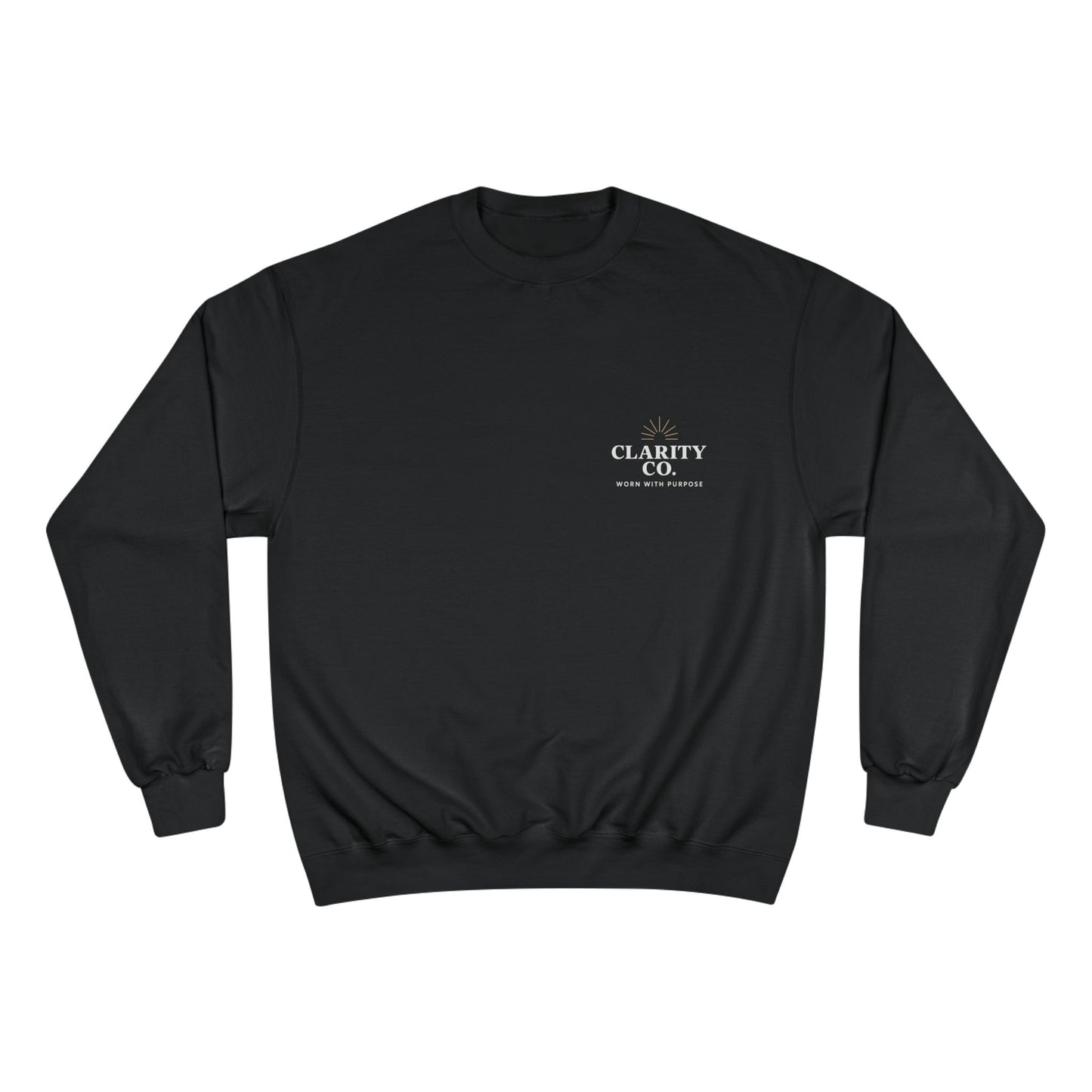 CLARITY CO Champion Crewneck-Performance Edition